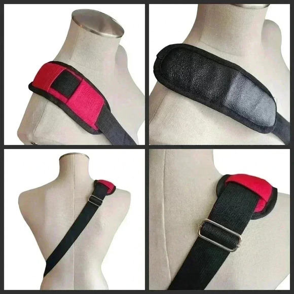 Heys Ecotex TravelMate Red Organizer Crossbody Bag Recycled Nylon - Picture 5 of 15